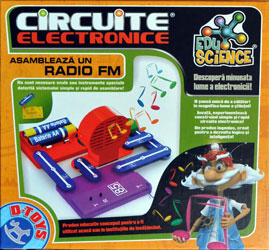 EduScience: Circuite electrice - asambleaza un radio FM , D-Toys